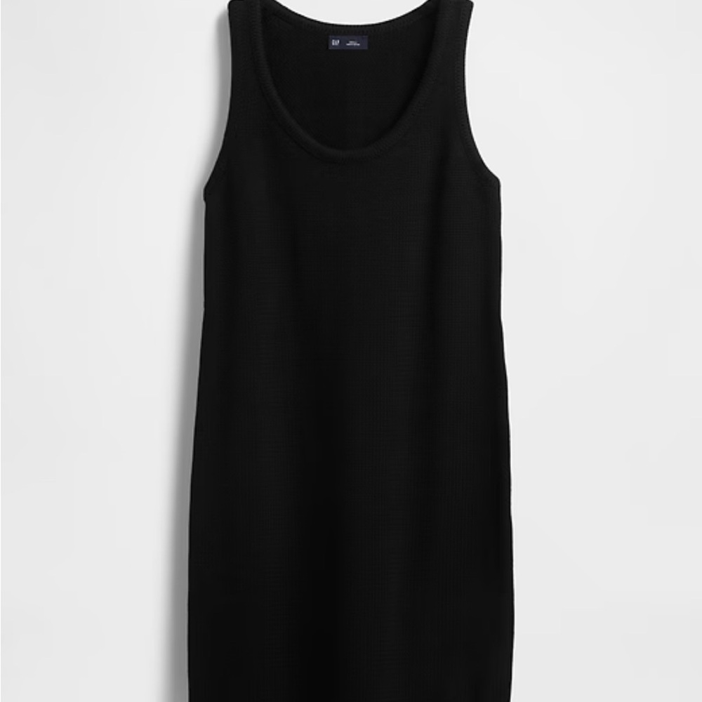 GAP Black Mini Sweater Dress NWT~Size L - Picture 3 of 5